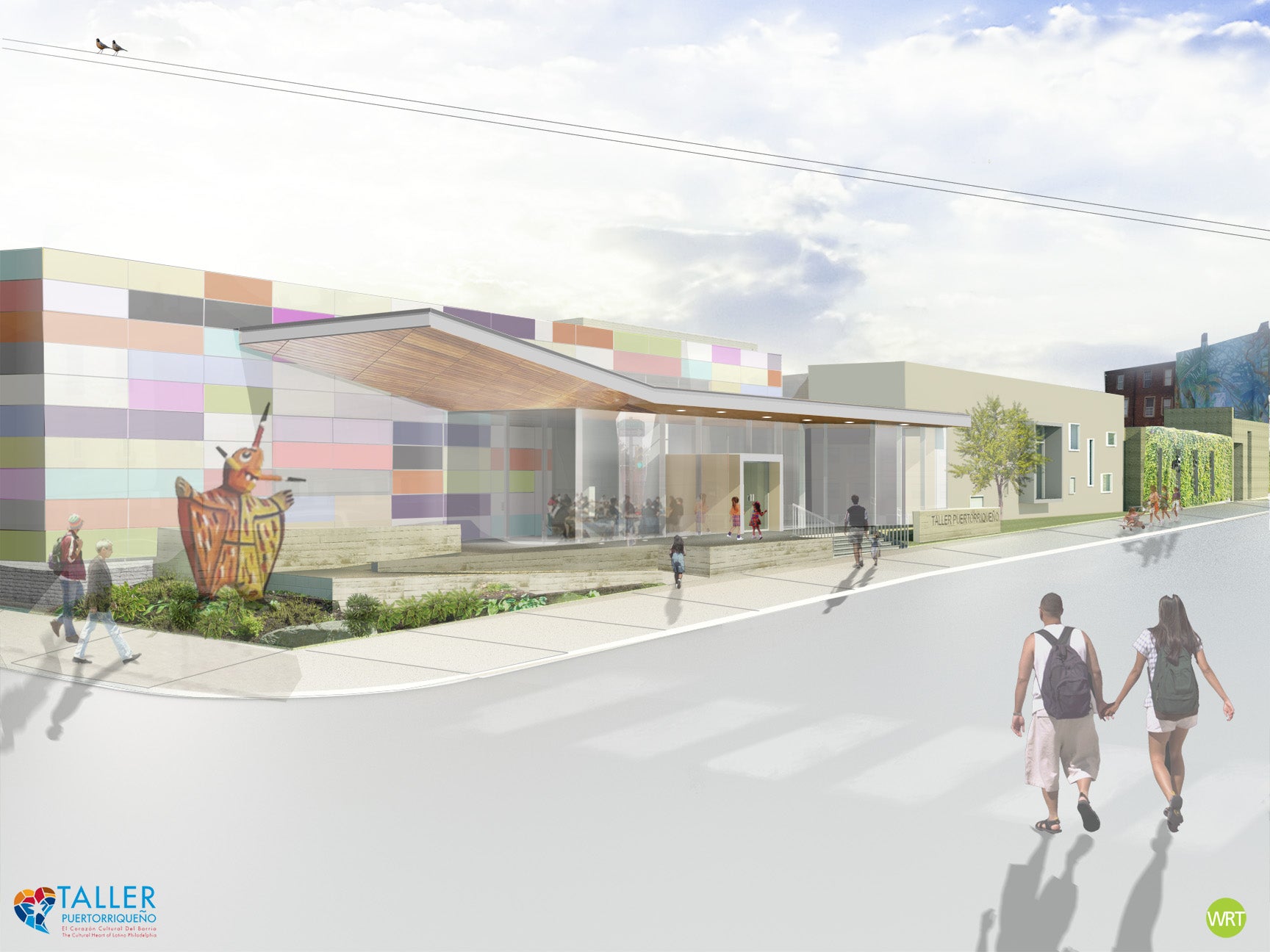 El Corazón Cultural Center Rendering, May 2014 | courtesy of WRT