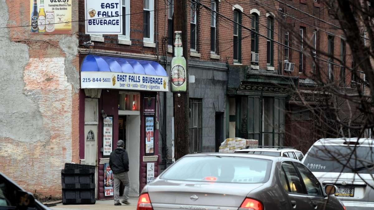 Facades on Ridge Ave. in East Falls (Bas Slabbers for Newsworks)