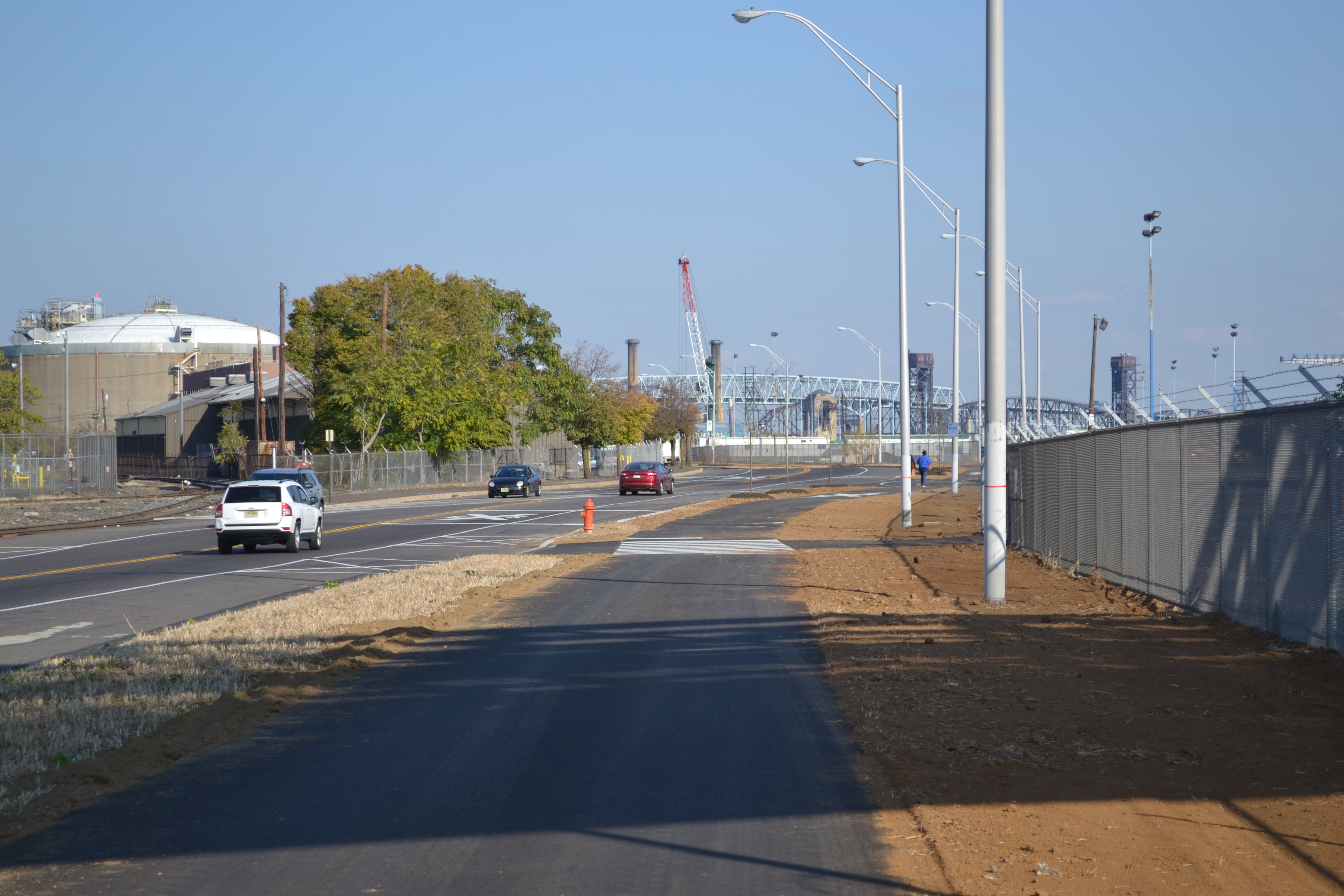 From end to end the recently completed Port Richmond Trail runs 1.6 miles