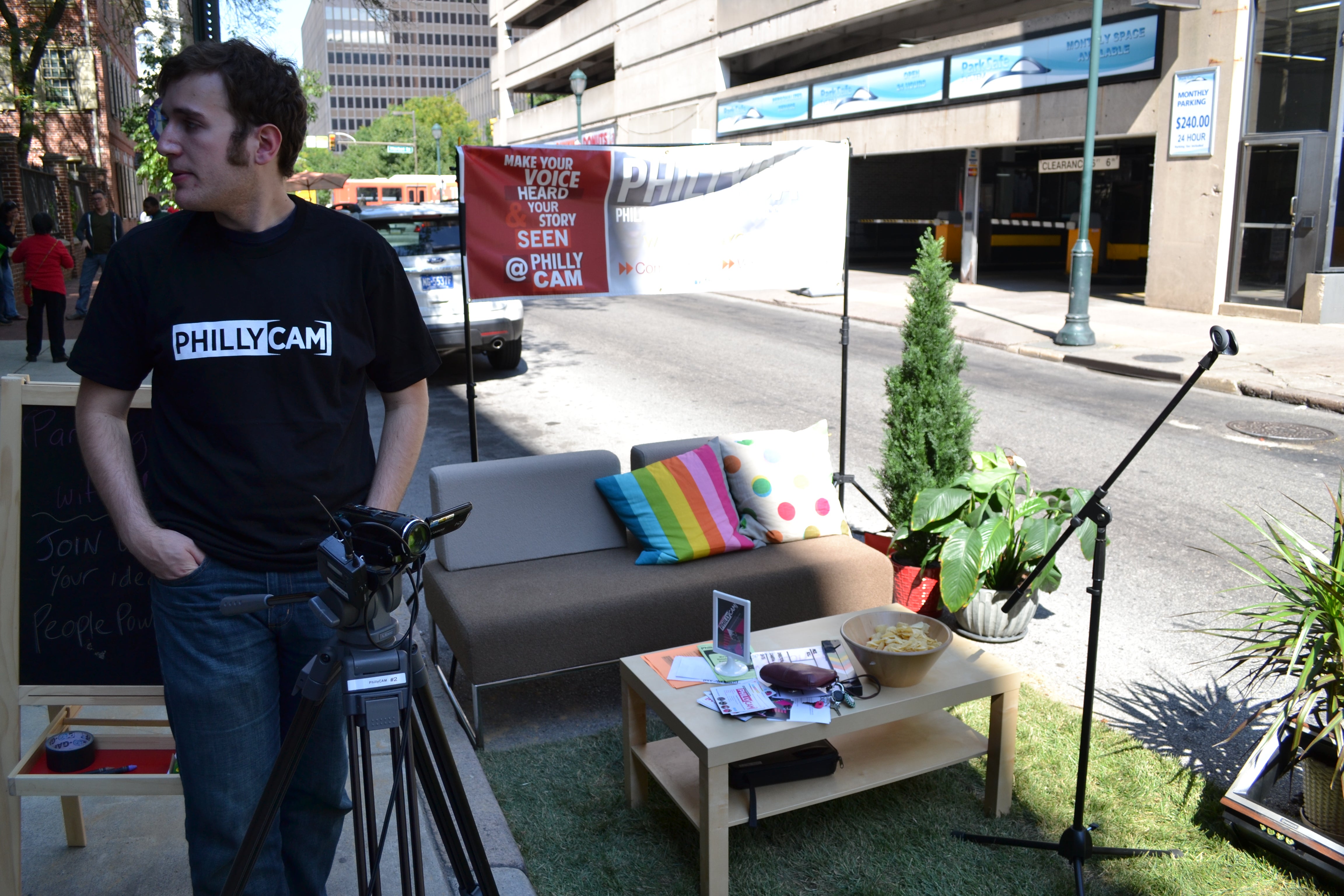 Park(ing) Day: PhillyCAM