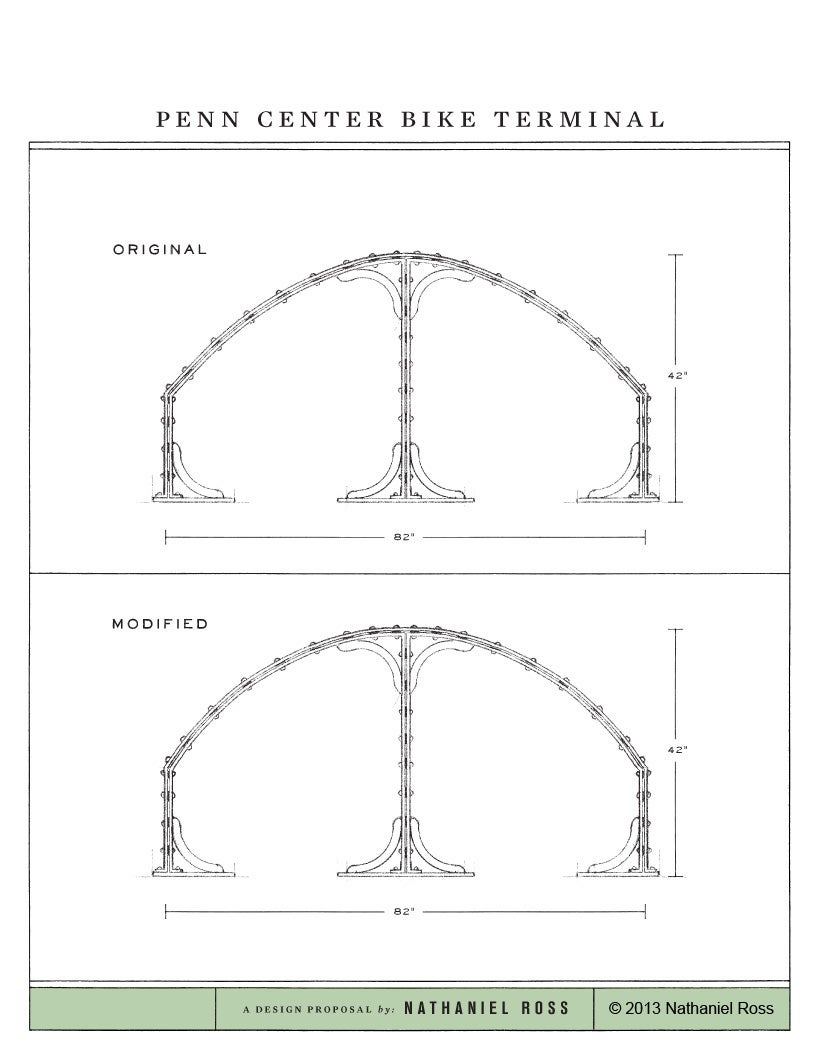 Penn Center Bike Terminal | © Nathaniel Ross, all rights reserved