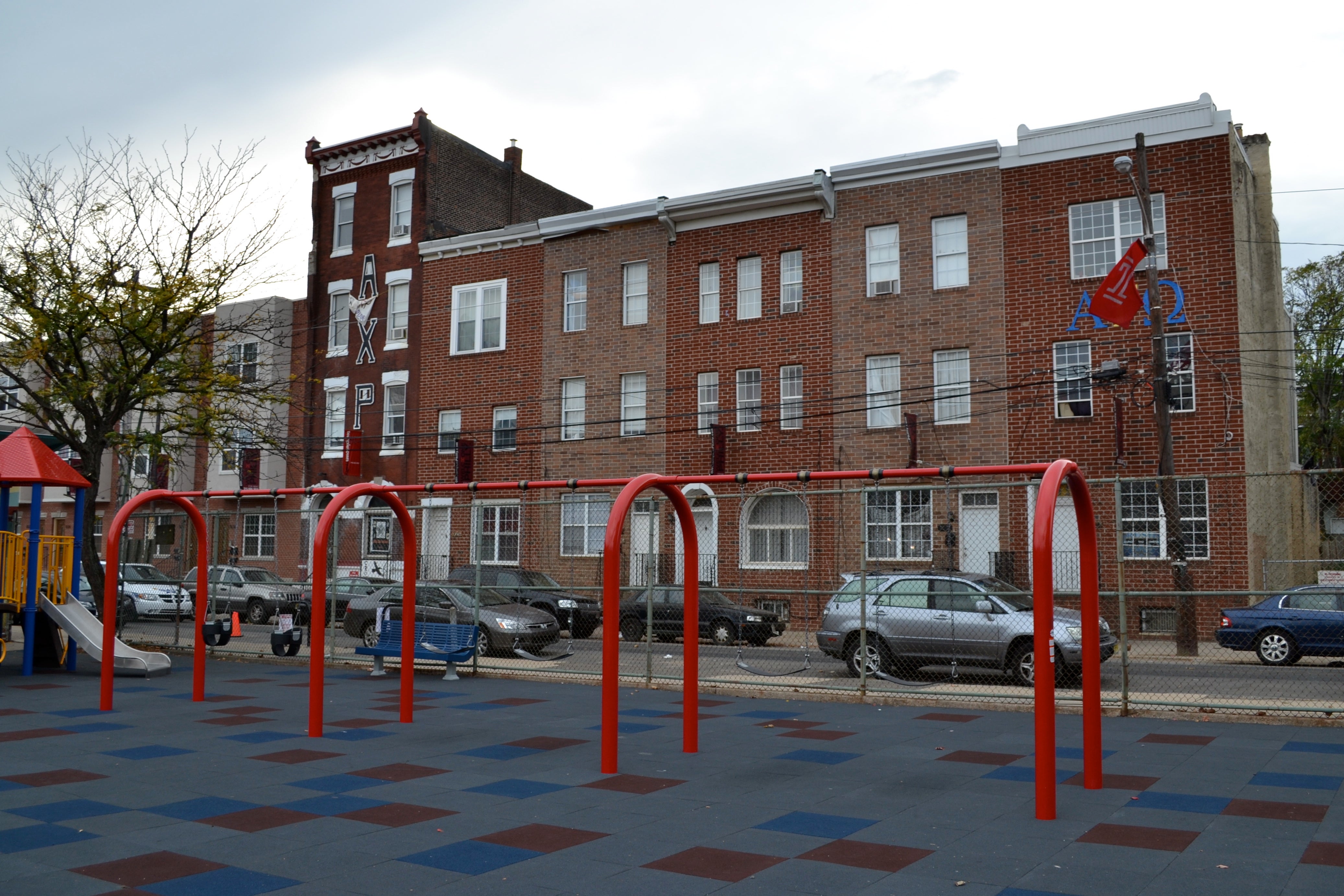 Philadelphia Parks and Recreation and Council President Clarke unveiled the newly renovated Amos Playground