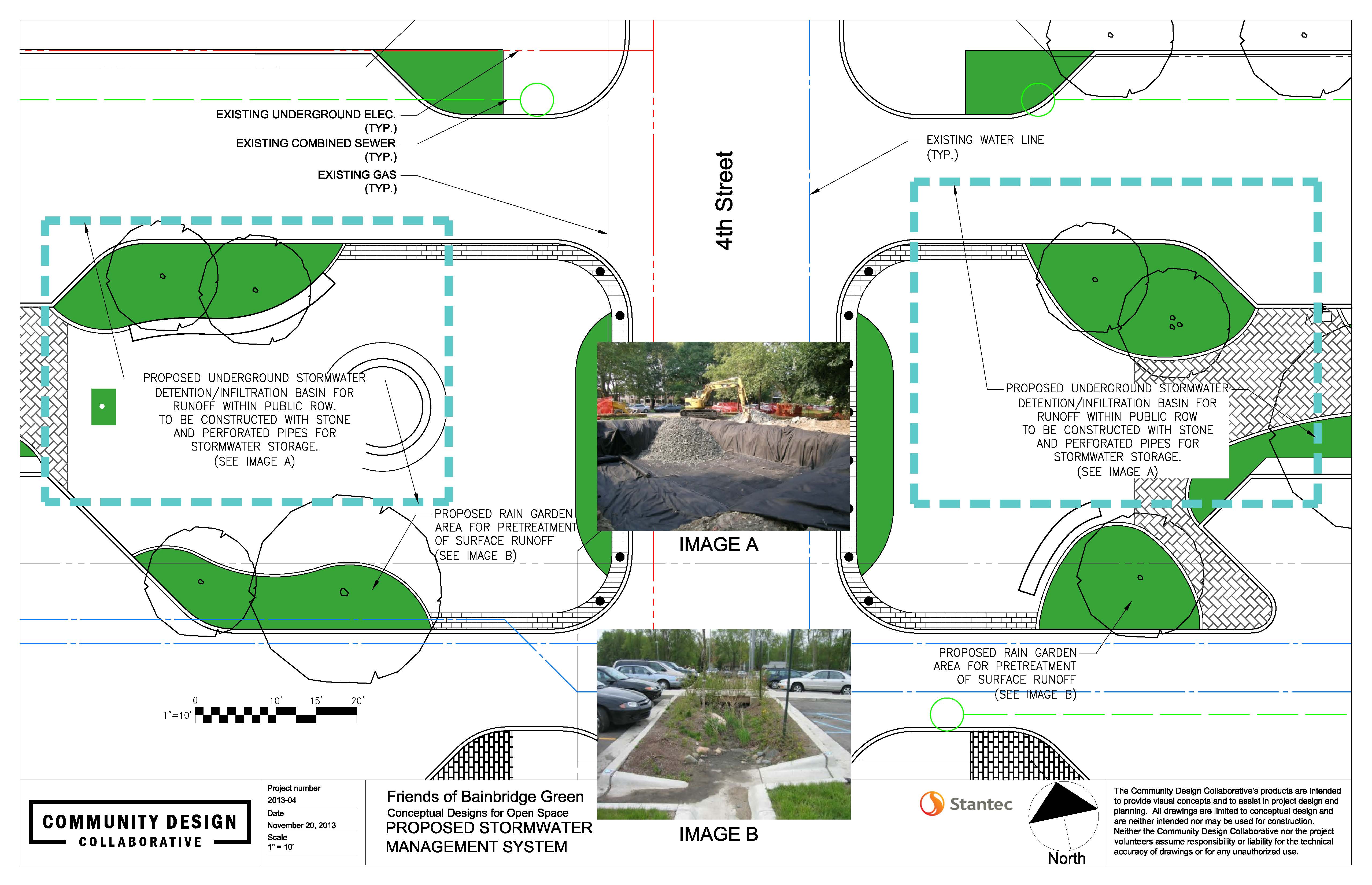 Plazas at 4th and Bainbridge present green infrastructure opportunities | Community Design Collaborative