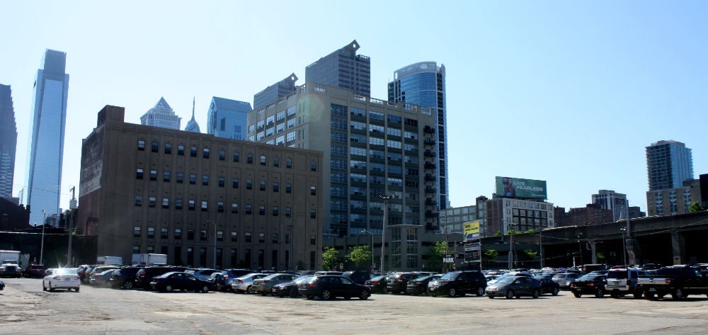 River Walk development site from northwest corner