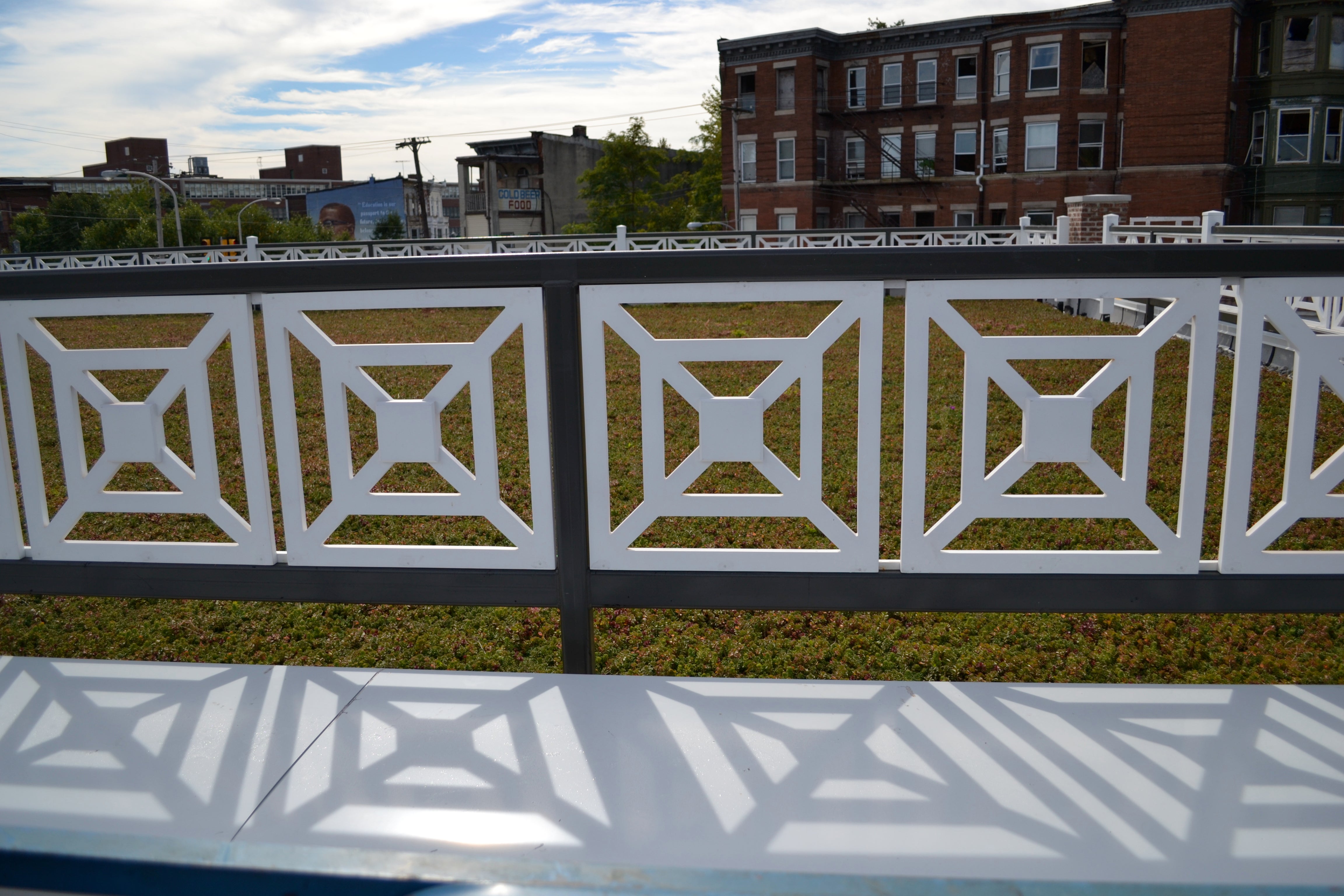 Roofline details are intended to match the original design