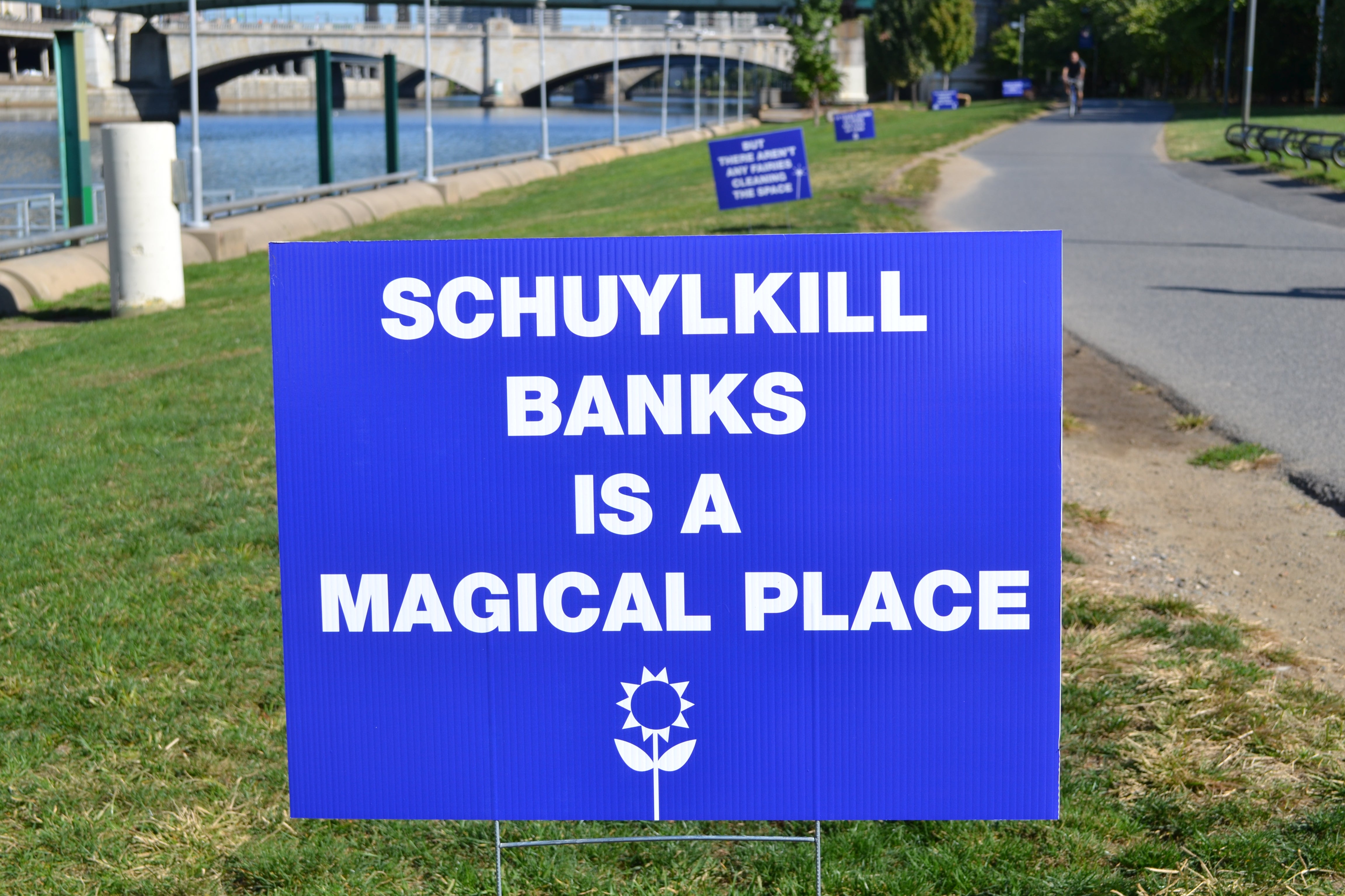Schuylkill Banks' awareness, funding and volunteer campaign