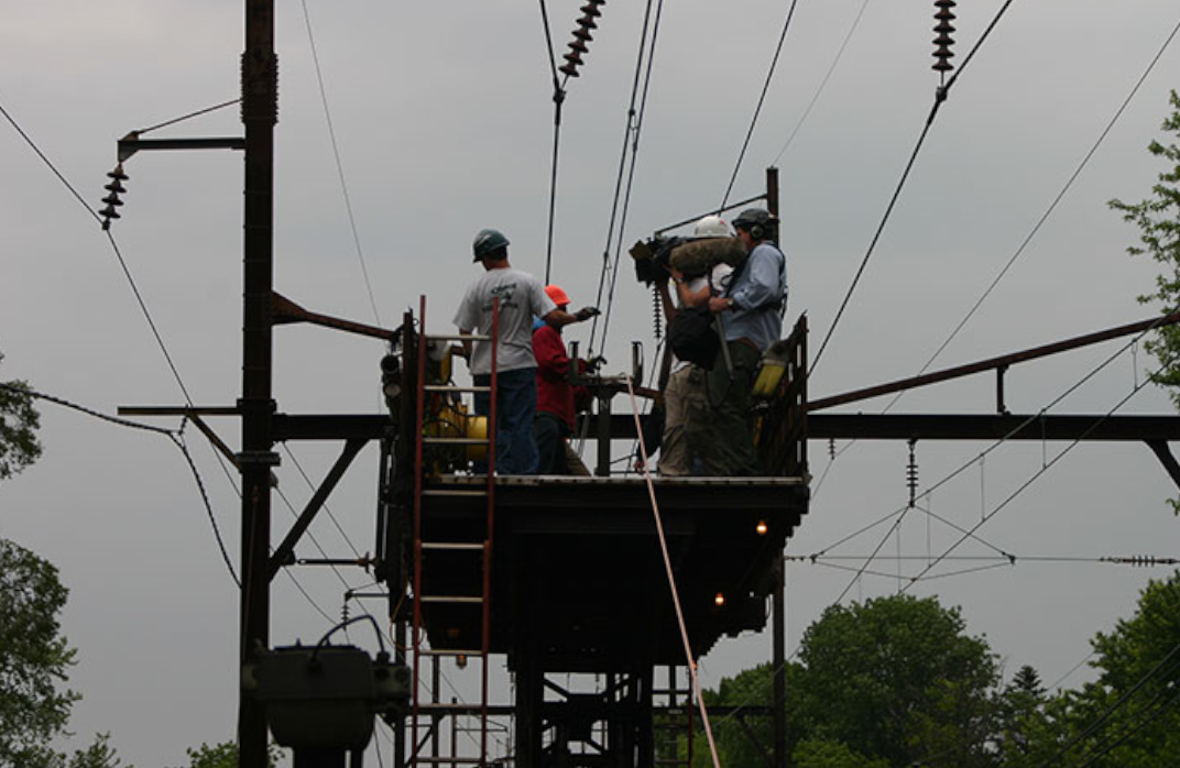 SEPTA wire work