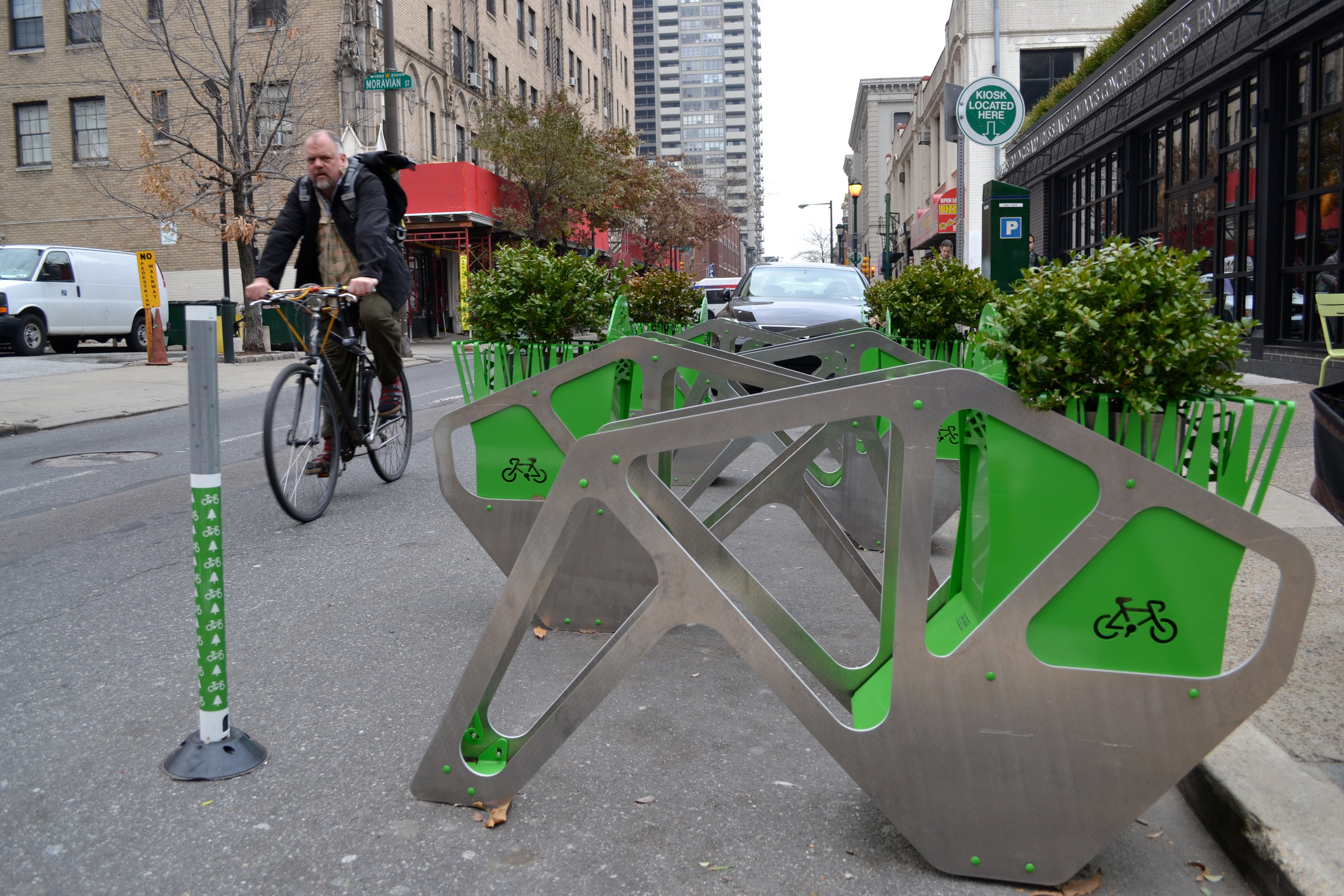 Bike store corral design