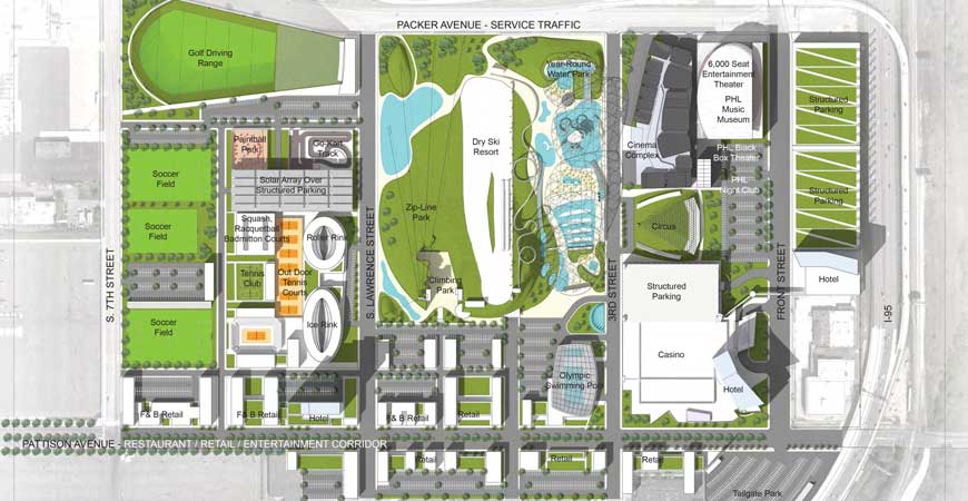 Site plan for LoSo