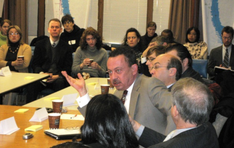 Steve Weixler at a Central Delaware Advisory Group meeting