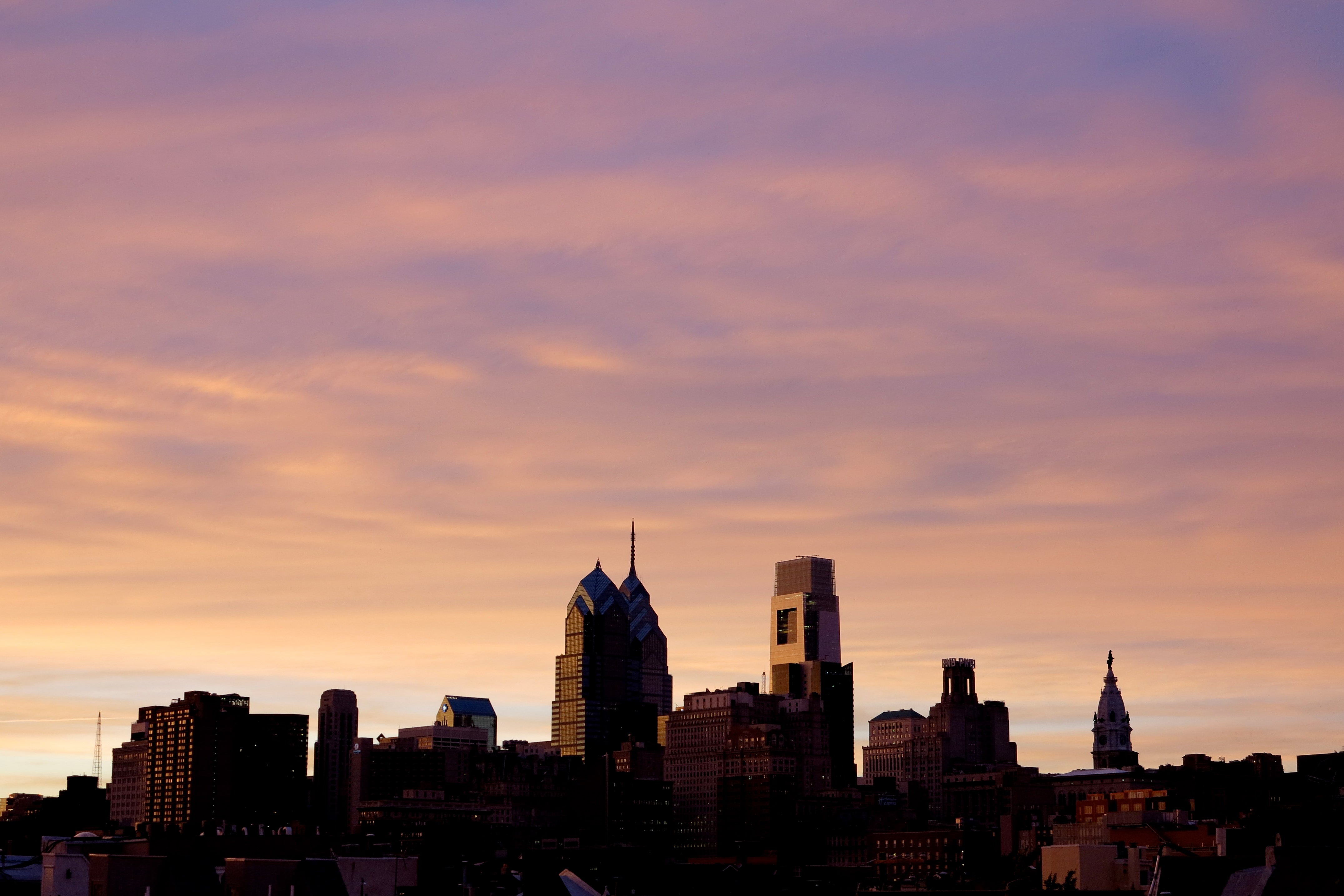 Sunset skyline