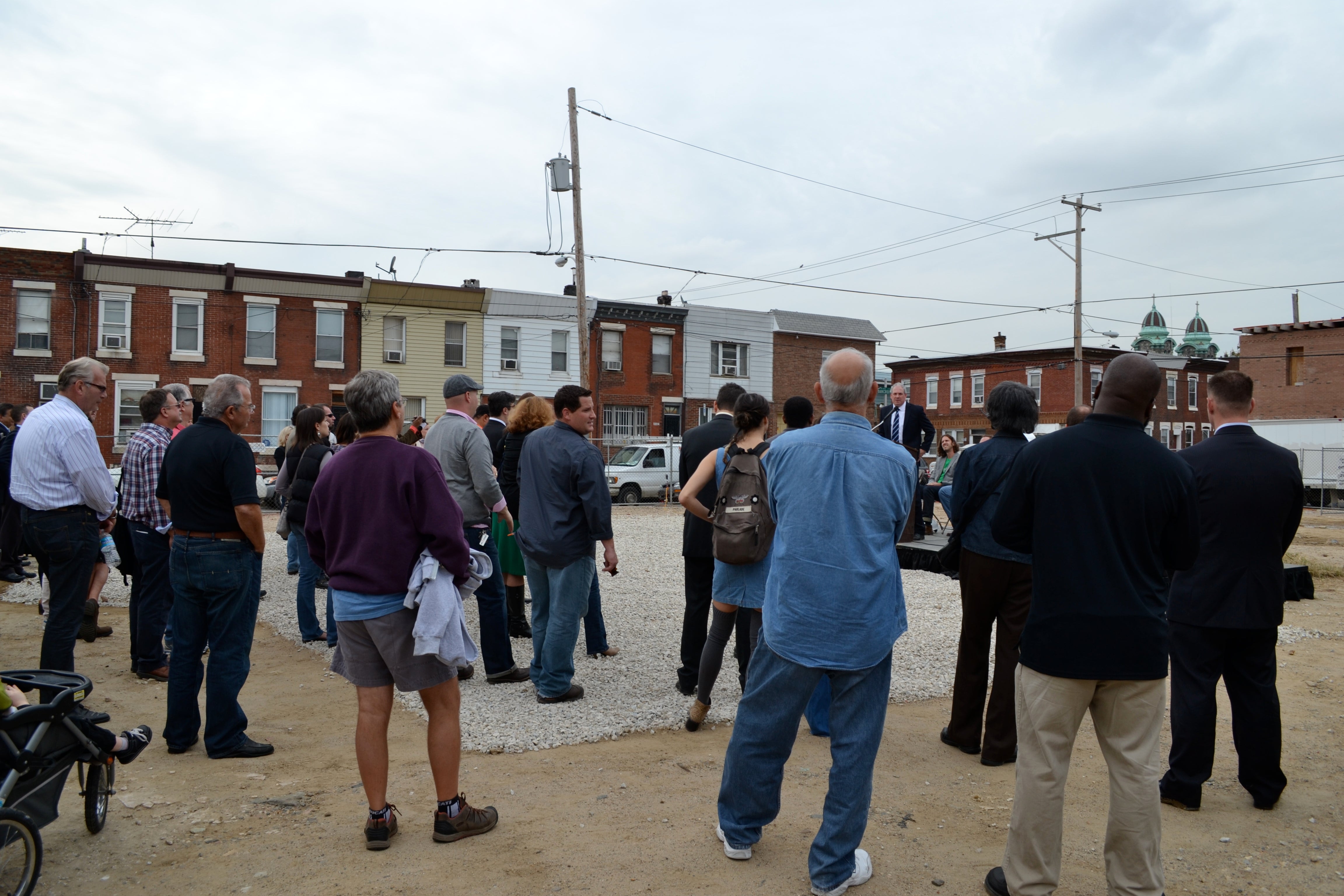 The event was an opportunity for neighbors to learn more about the project scope