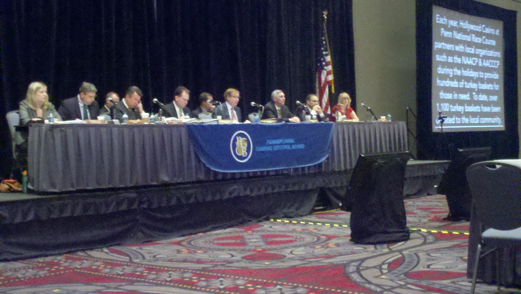 The first day of casino suitability hearings are underway