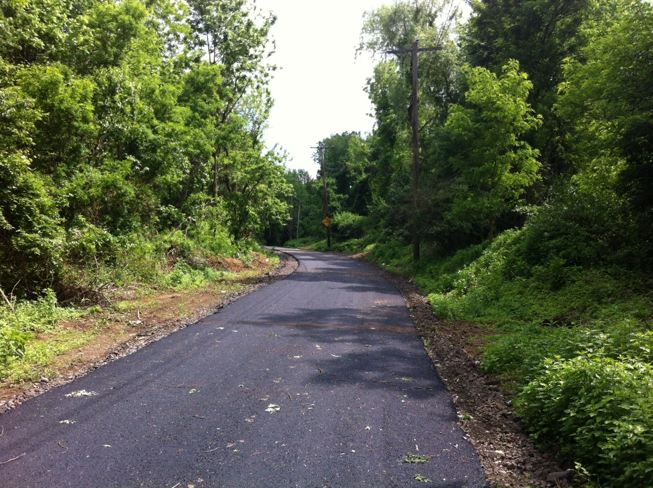 The Poquessing Creek Trail is about half complete and should be open this year, Photo courtesy of Philadelphia Parks & Recreation