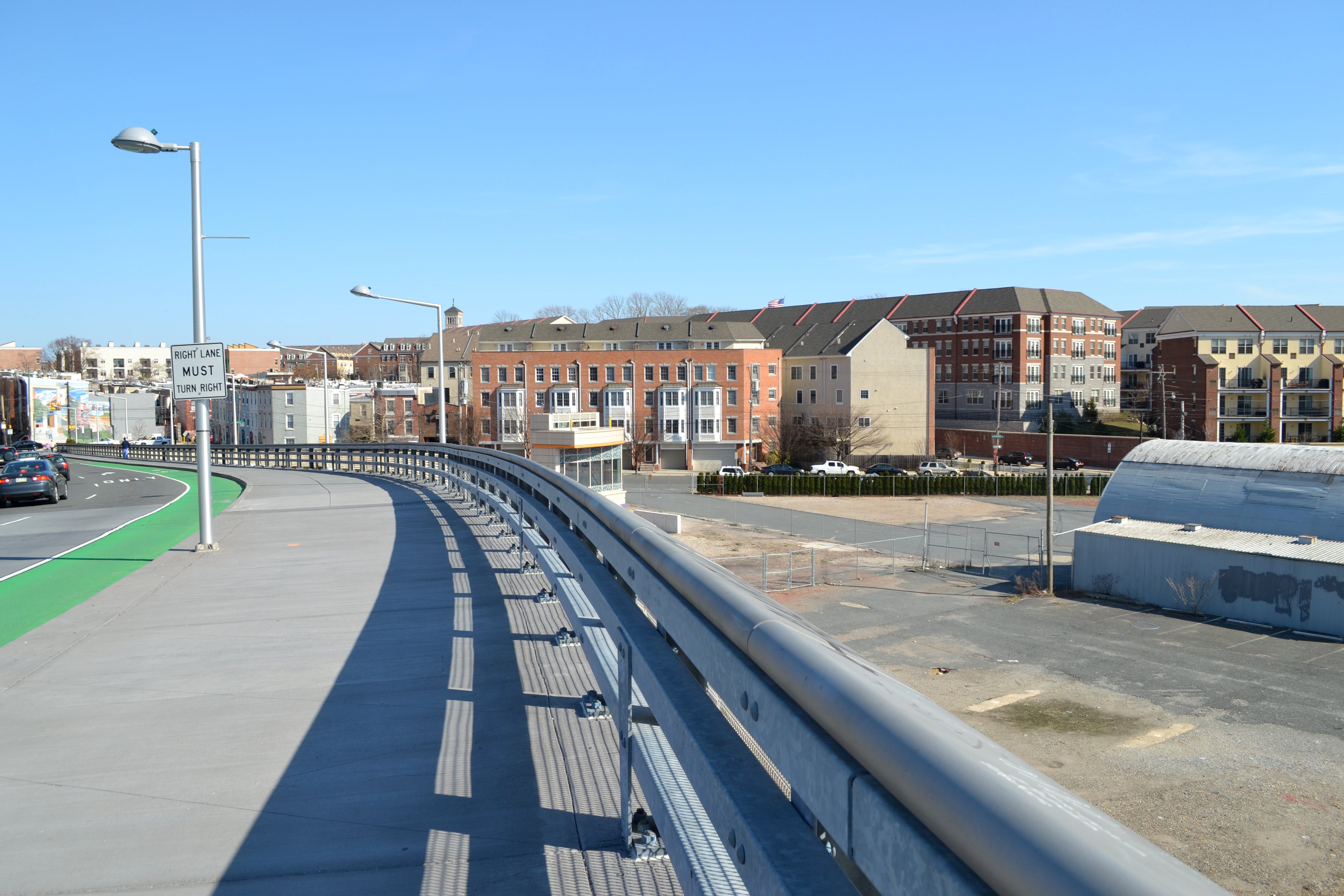 The two new bridges are intended to provide access to 700 Schuylkill Ave without drawing traffic onto neighborhood streets