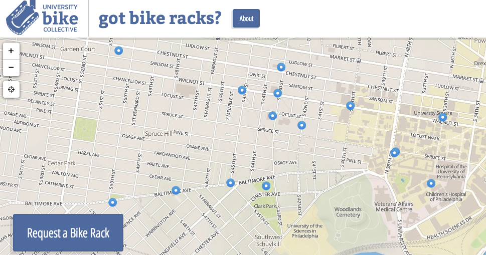 University Bike Collective asks where University City needs bike racks