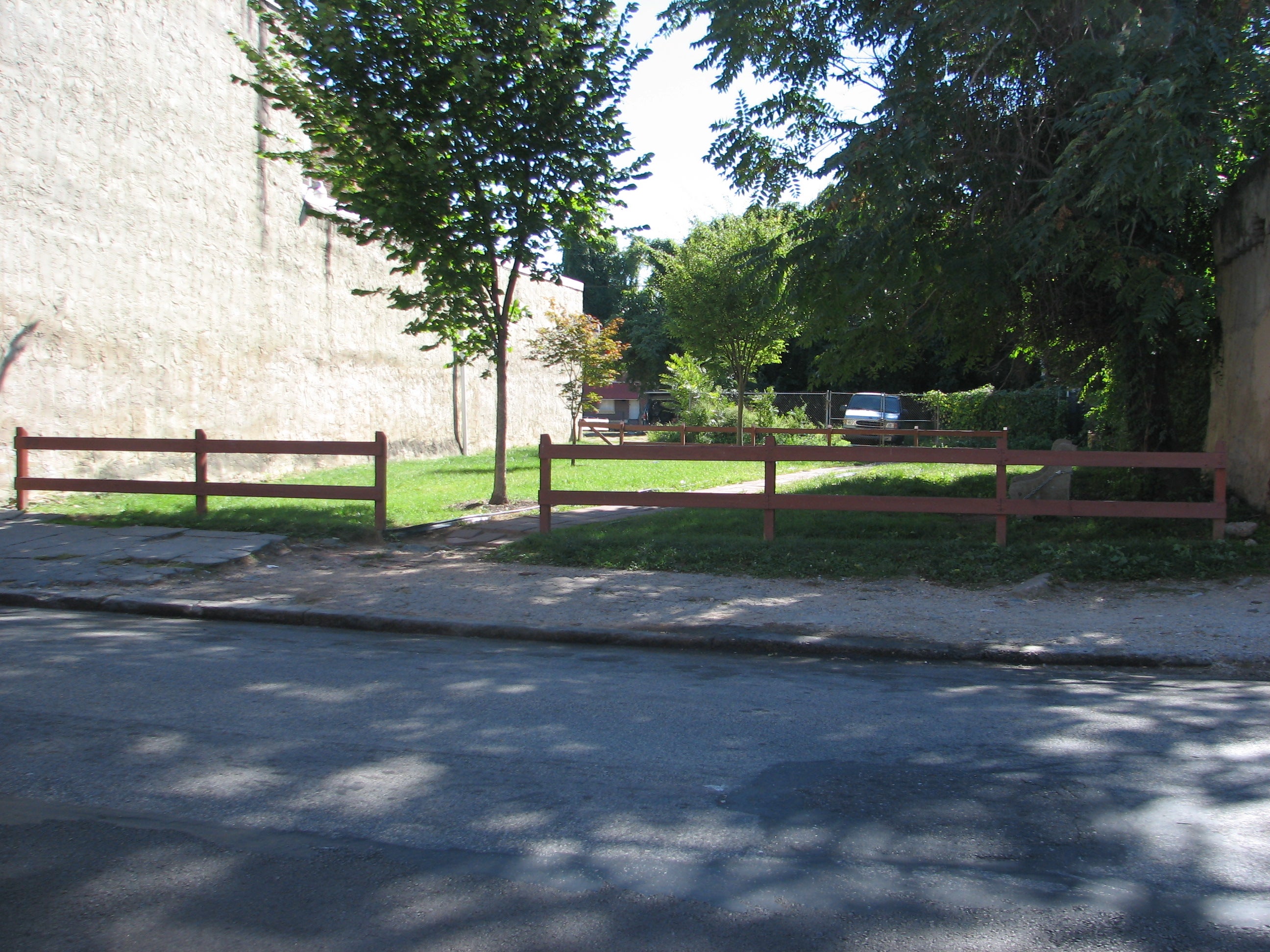 Vacant lot on York Street