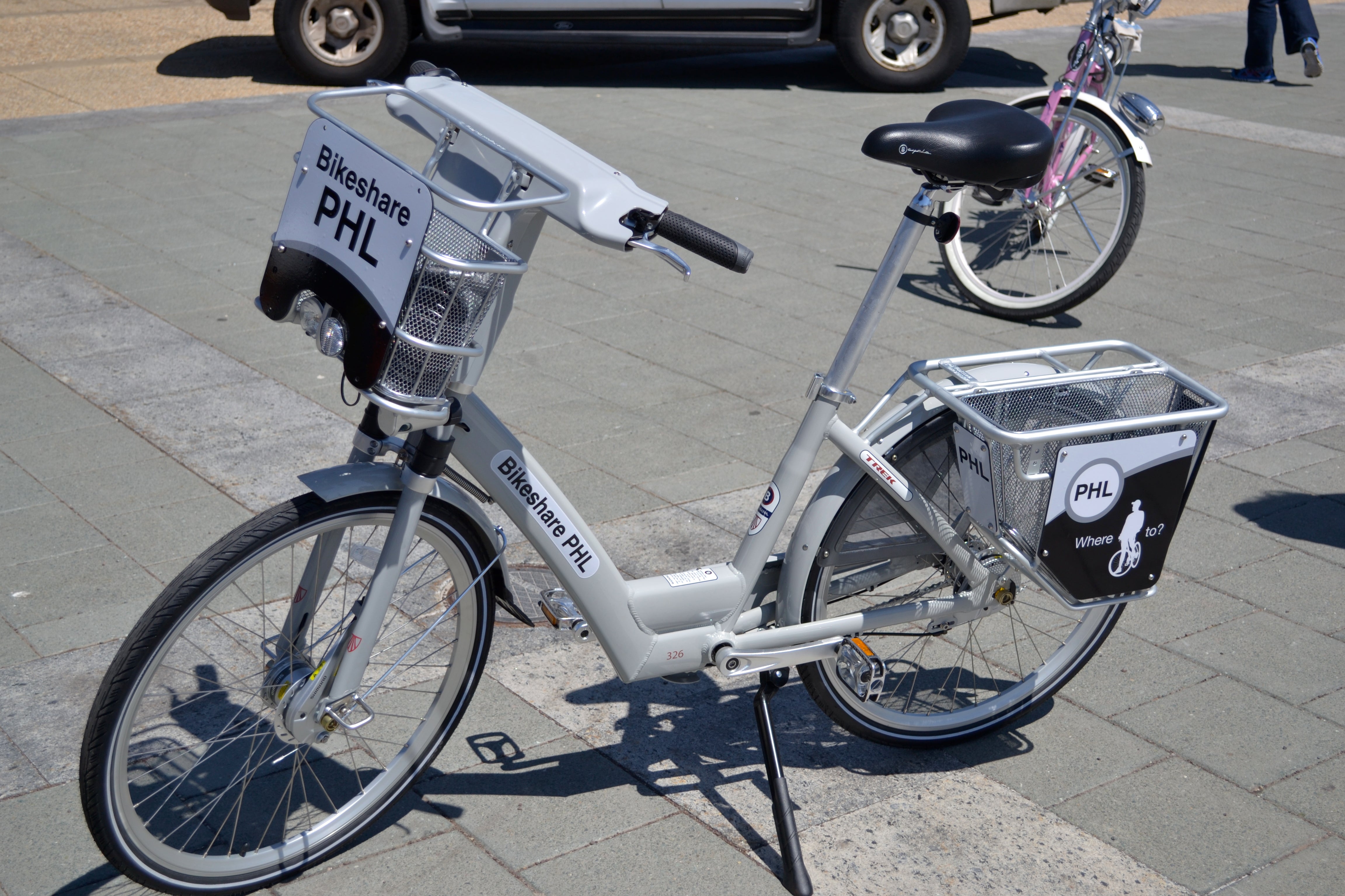 Philly Bike Share prototype.