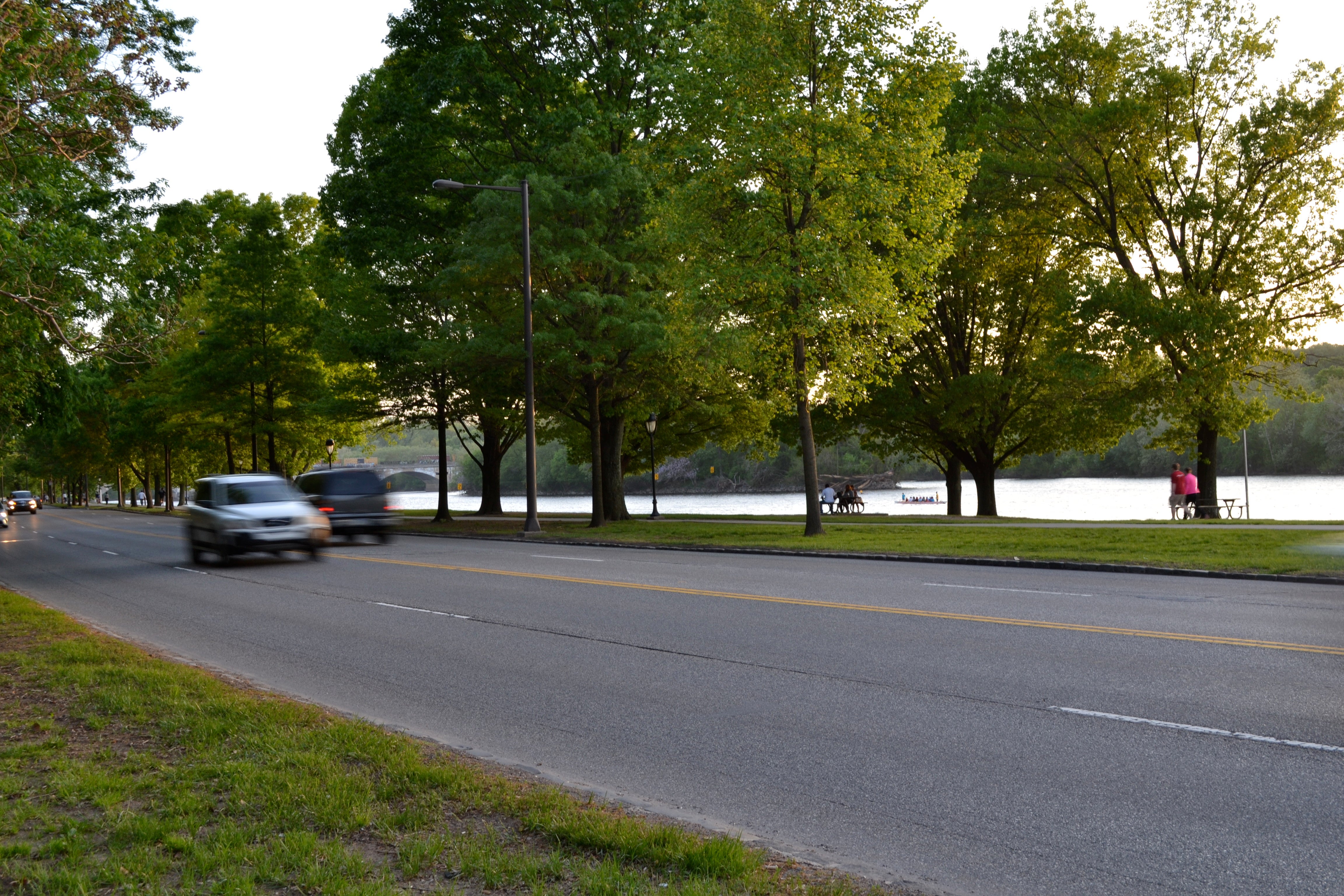 Where Boxers' Trail meets the river though, it is blocked by Kelly Drive. One early action plan is to install a safe, pedestrian-activated crosswalk at this point