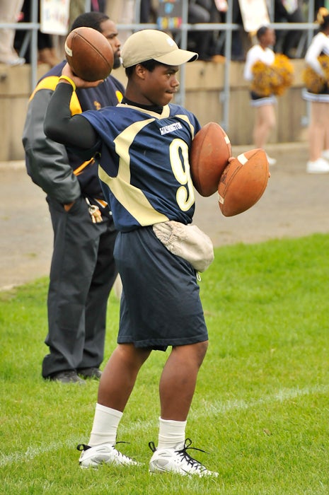 Wahington's human ball machine, Hakeem Sillman; could he be the Eagles' next quarterback?