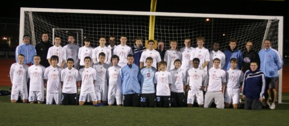 Father Judge's soccer team, 2009 state champions. Photo submitted by Coach John Dunlop.