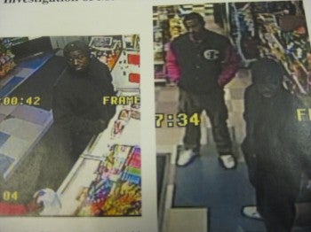 Police have released this footage of Persons of Interest in an April 9 murder.