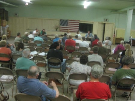 About 30 people attended the September meeting of the Tacony Civic Association.