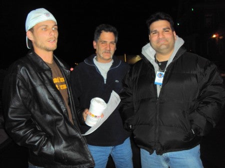 Mike Lowther, Gary Spenillo and Joe Nicoletti of Tacony Town Watch