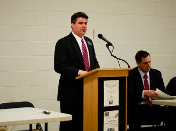 Bobby Henon, 6th District Council candidate. Photo by Saleem Ahmed.