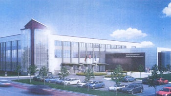 A rendering of the New Foundations Charter High School